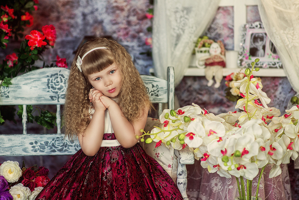 Детская фотосессия - Дыхание весны,2015