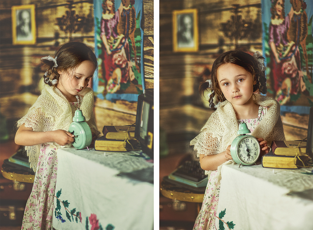 Детская фотосессия - Девочка СССР