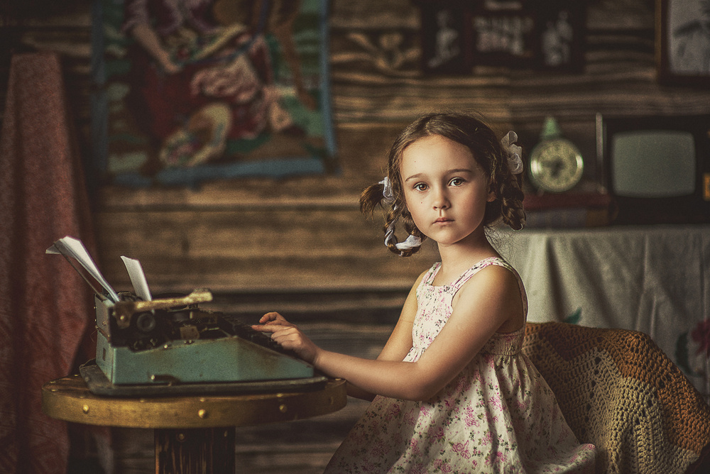 Детская фотосессия - Девочка СССР