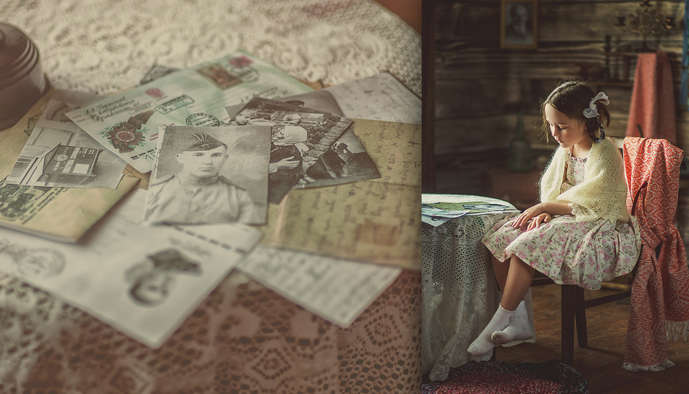 Детская фотосессия - Девочка СССР