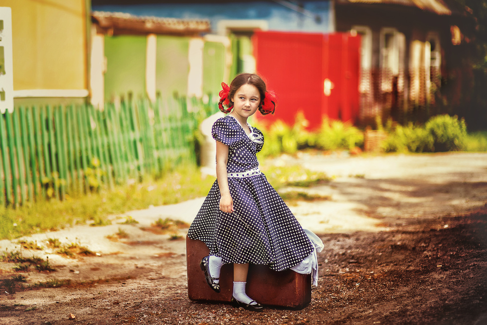Детская фотосессия - Девочка СССР