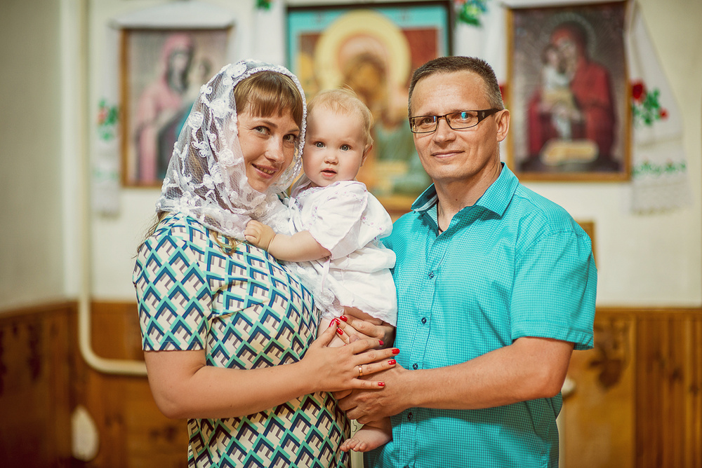 Фотосъемка крещения - крещение Дарьи 26 июля