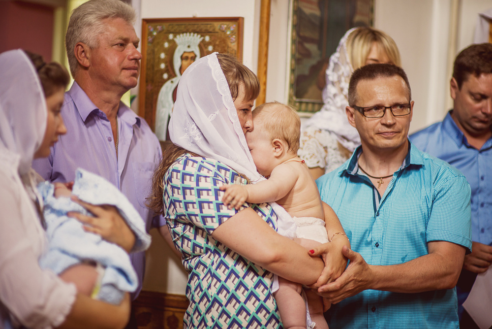 Фотосъемка крещения - крещение Дарьи 26 июля