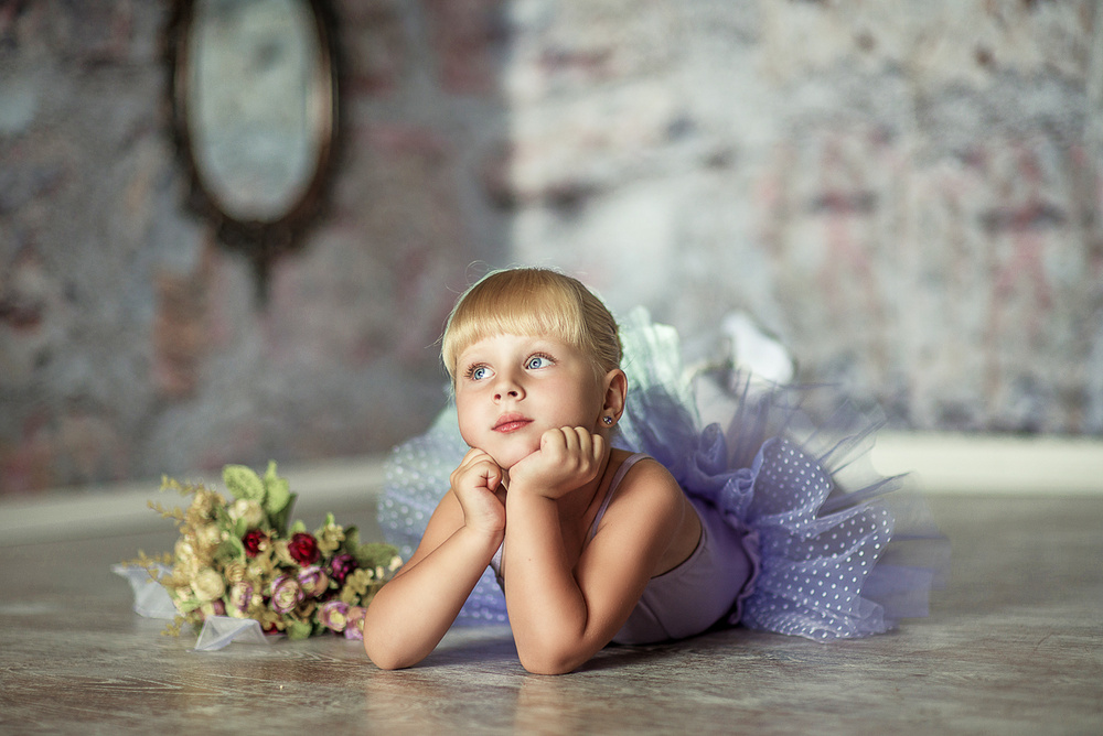 Детская фотосессия - Балерина