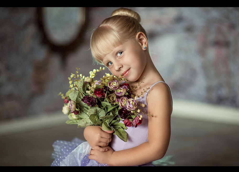 Детская фотосессия - Балерина
