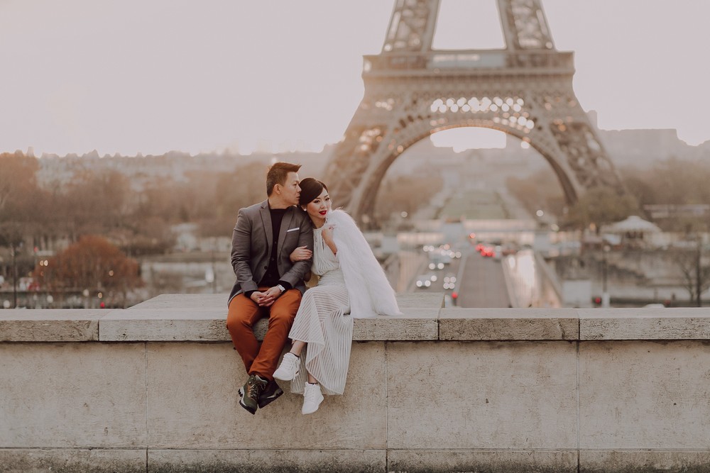 Engagement in Paris 