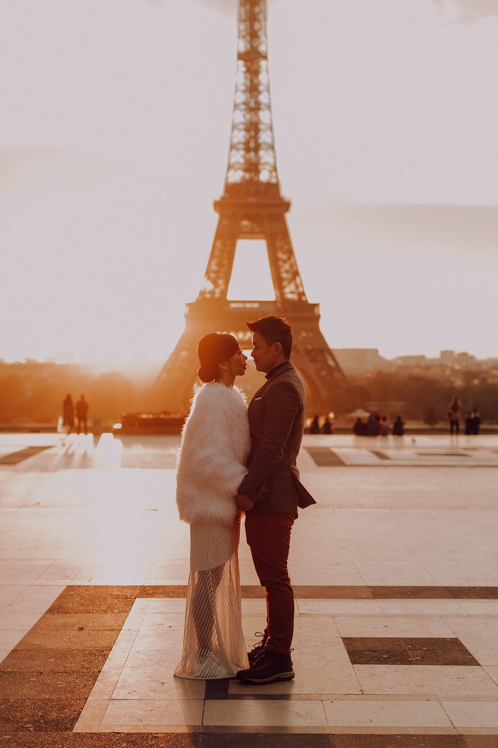 Engagement in Paris 