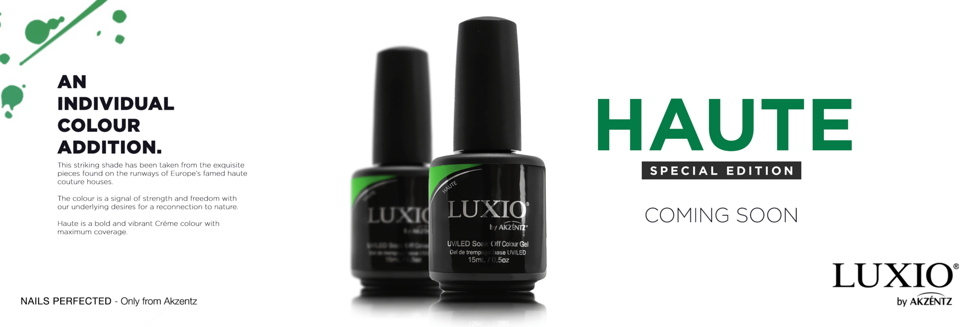 Haute перевод. Luxio Haute. Маникюр Luxio. Luxio Haute зеленый. Новые цвета лака люксио.