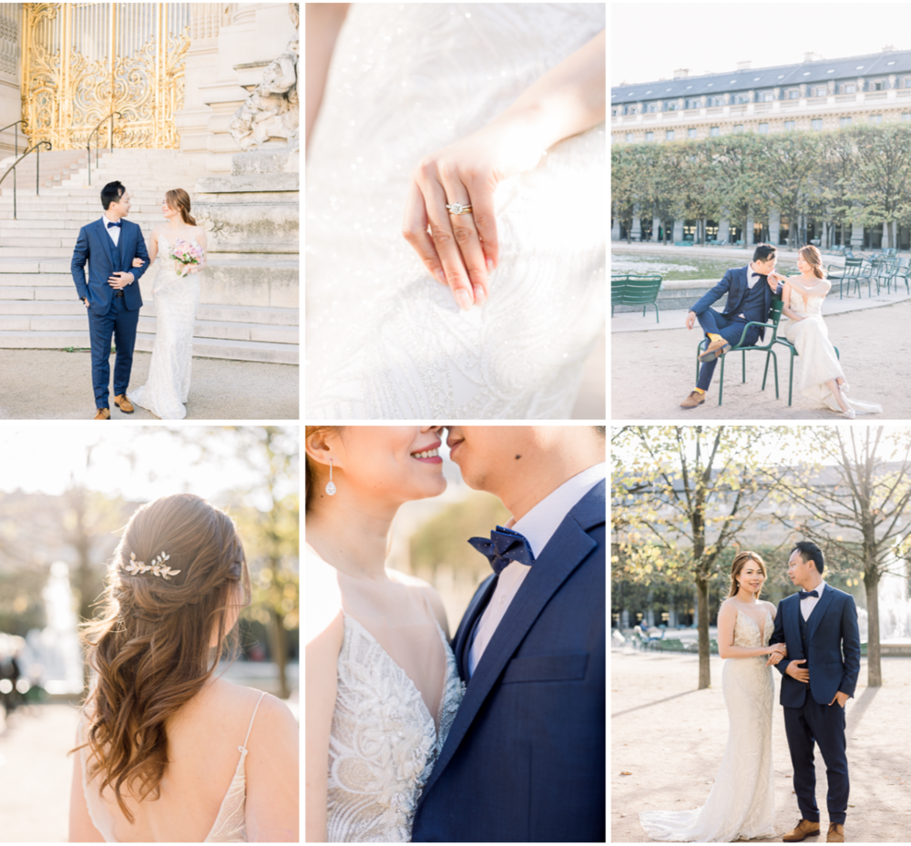 Fine art wedding in Paris