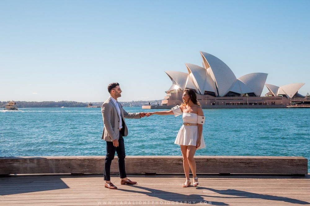 HOLIDAYS | Innayat and Karan | Sydney Opera House and The Rocks Holiday Photoshoot