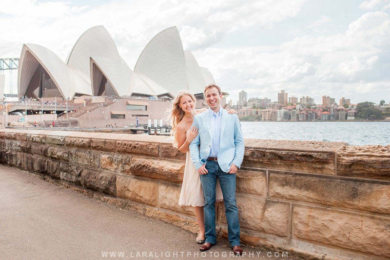 COUPLES | Vadim and Vera | Sydney Opera House and The Rocks Couple Photography