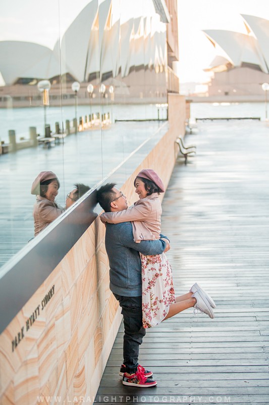 HOLIDAYS | Rudy and Yuliana | Sydney Opera House, Harbour Bridge and The Rocks Holiday Photoshoot