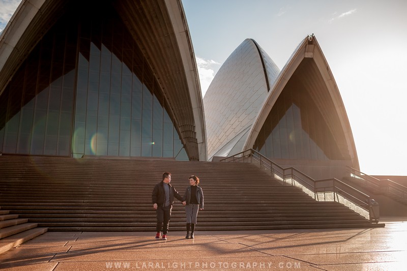 HOLIDAYS | Rudy and Yuliana | Sydney Opera House, Harbour Bridge and The Rocks Holiday Photoshoot