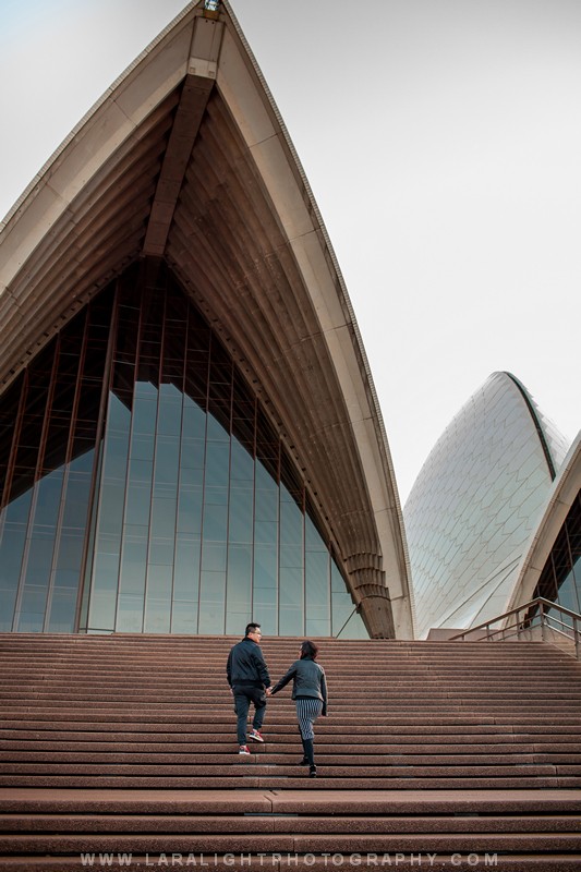HOLIDAYS | Rudy and Yuliana | Sydney Opera House, Harbour Bridge and The Rocks Holiday Photoshoot