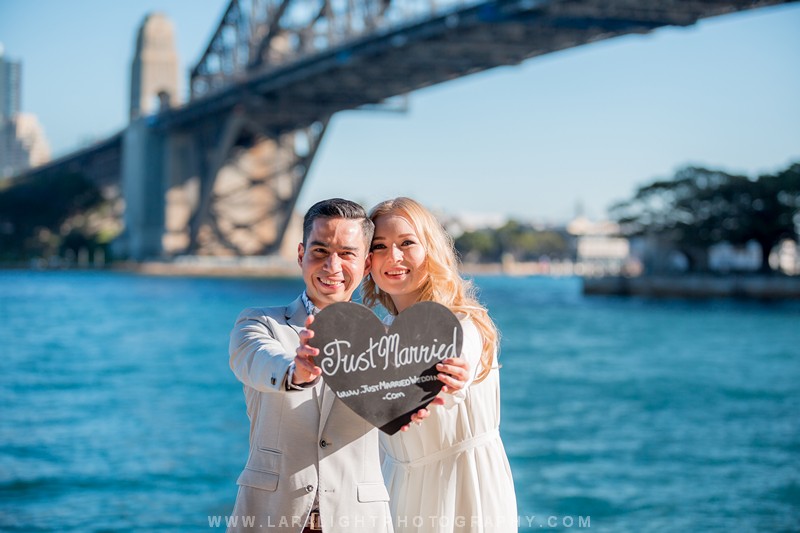 MINI WEDDINGS | Ekaterina and Renzo | Kirribilli Wedding Photography