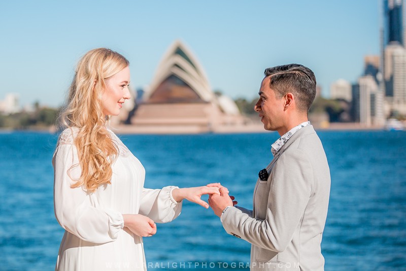 MINI WEDDINGS | Ekaterina and Renzo | Kirribilli Wedding Photography