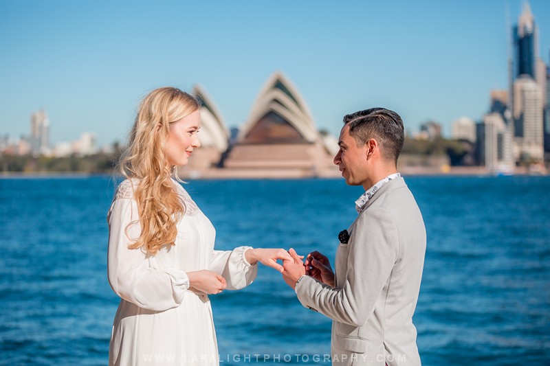 MINI WEDDINGS | Ekaterina and Renzo | Kirribilli Wedding Photography