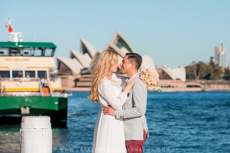 MINI WEDDINGS | Ekaterina and Renzo | Kirribilli Wedding Photography