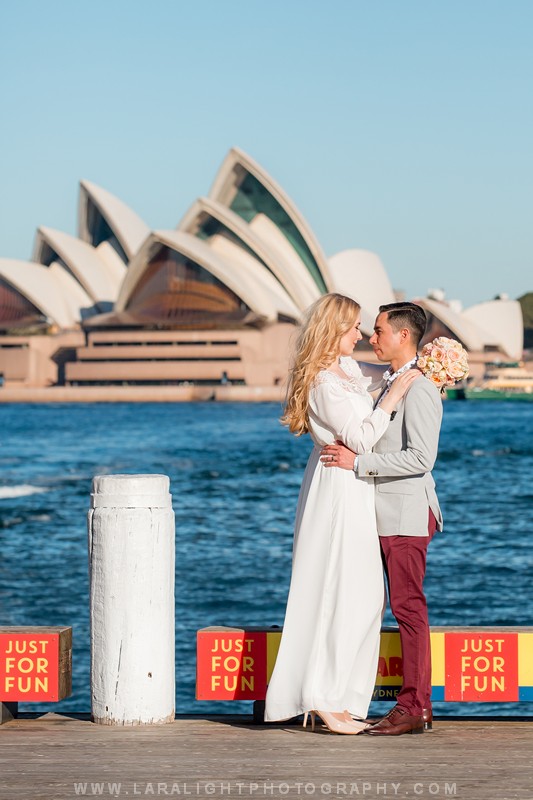 MINI WEDDINGS | Ekaterina and Renzo | Kirribilli Wedding Photography