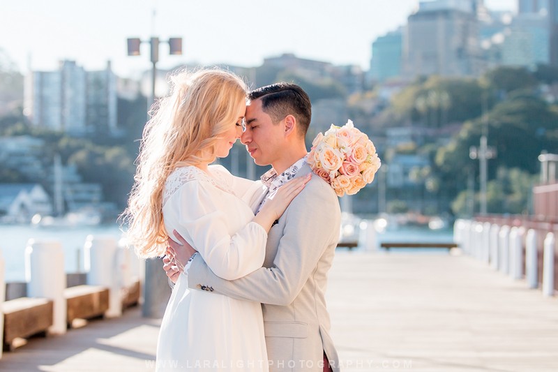 MINI WEDDINGS | Ekaterina and Renzo | Kirribilli Wedding Photography