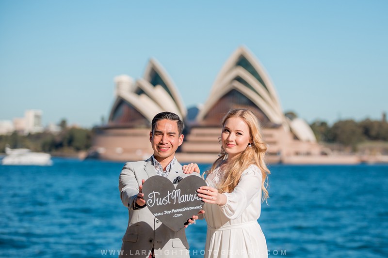 MINI WEDDINGS | Ekaterina and Renzo | Kirribilli Wedding Photography