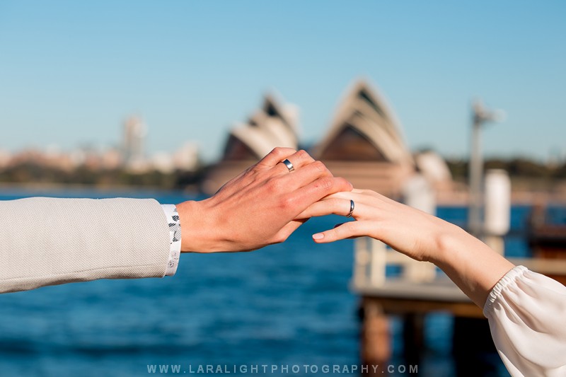 MINI WEDDINGS | Ekaterina and Renzo | Kirribilli Wedding Photography