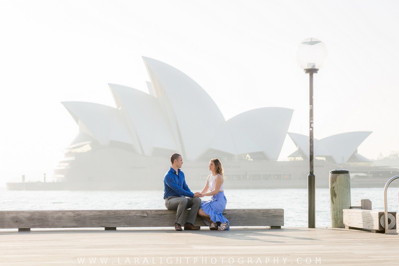 HOLIDAYS | Jennifer and Josh | Sydney Opera House and The Rocks Holiday Photoshoot