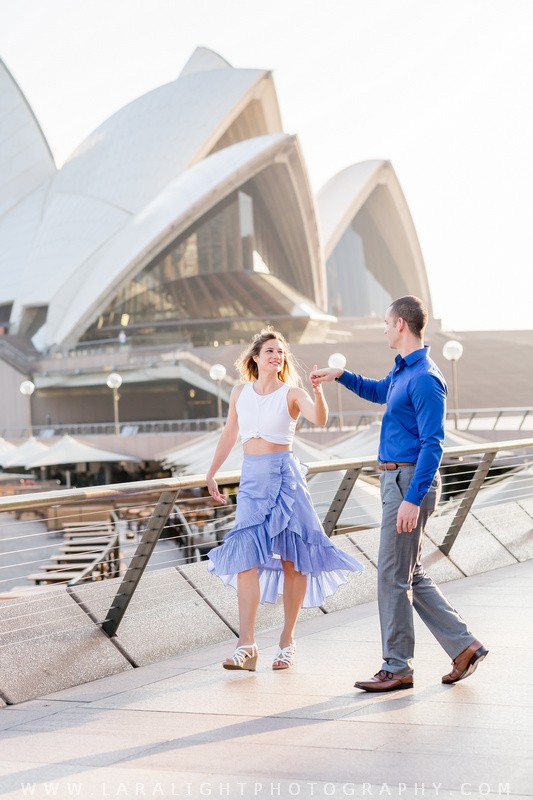 HOLIDAYS | Jennifer and Josh | Sydney Opera House and The Rocks Holiday Photoshoot