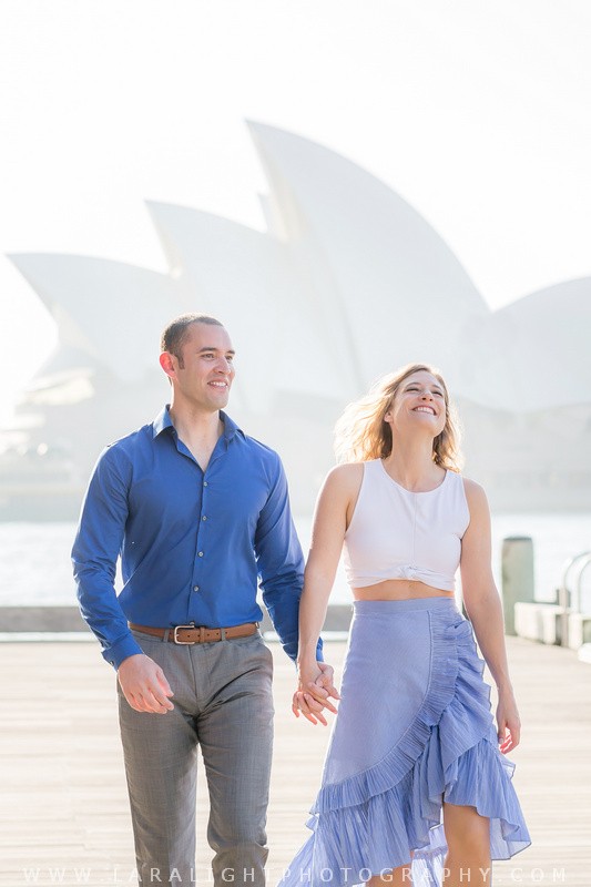 HOLIDAYS | Jennifer and Josh | Sydney Opera House and The Rocks Holiday Photoshoot