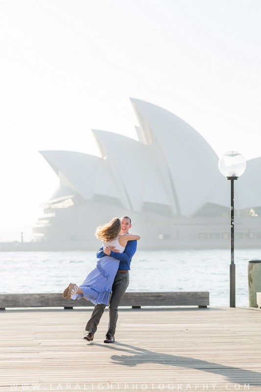 HOLIDAYS | Jennifer and Josh | Sydney Opera House and The Rocks Holiday Photoshoot