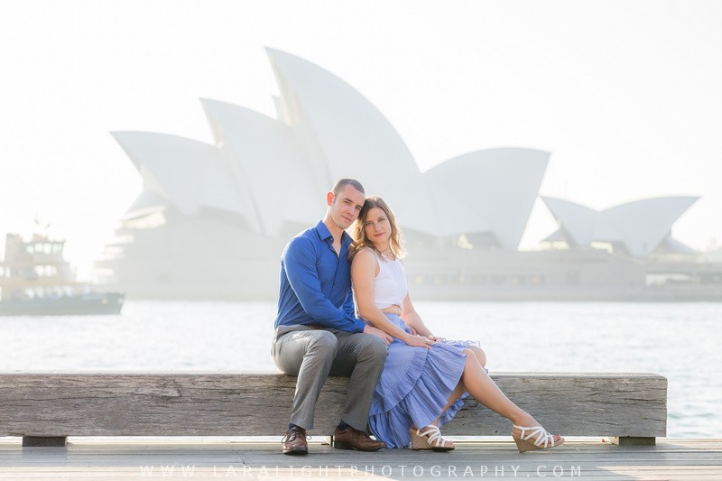 HOLIDAYS | Jennifer and Josh | Sydney Opera House and The Rocks Holiday Photoshoot