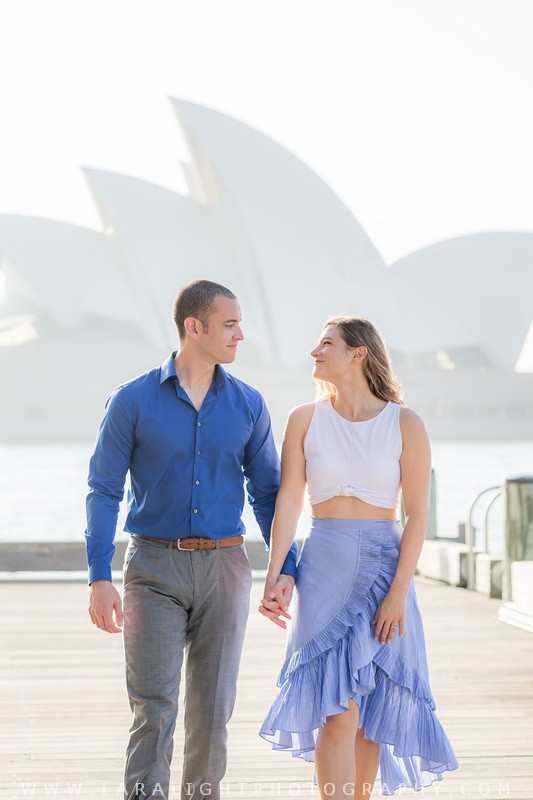HOLIDAYS | Jennifer and Josh | Sydney Opera House and The Rocks Holiday Photoshoot