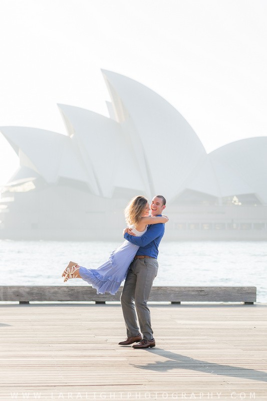 HOLIDAYS | Jennifer and Josh | Sydney Opera House and The Rocks Holiday Photoshoot