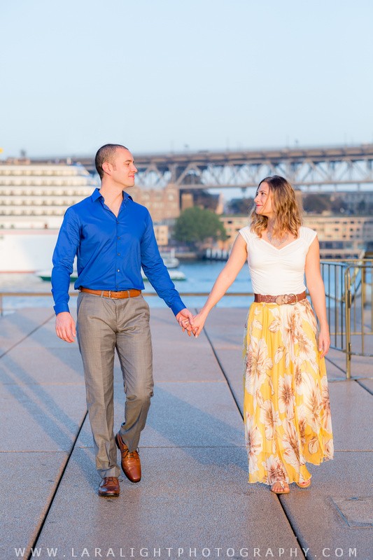 HOLIDAYS | Jennifer and Josh | Sydney Opera House and The Rocks Holiday Photoshoot