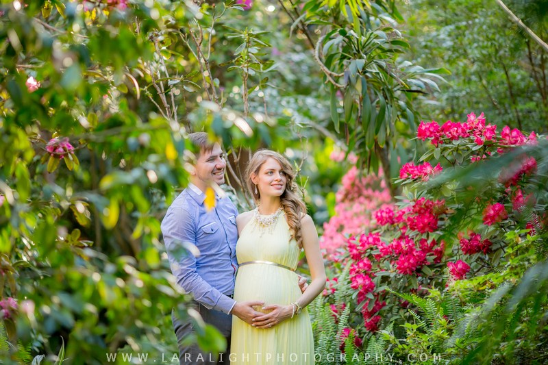 MATERNITY | Daria and Alex | Camellia Gardens Maternity Photography