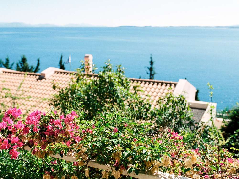 Wedding in Corfu at the Durrells house