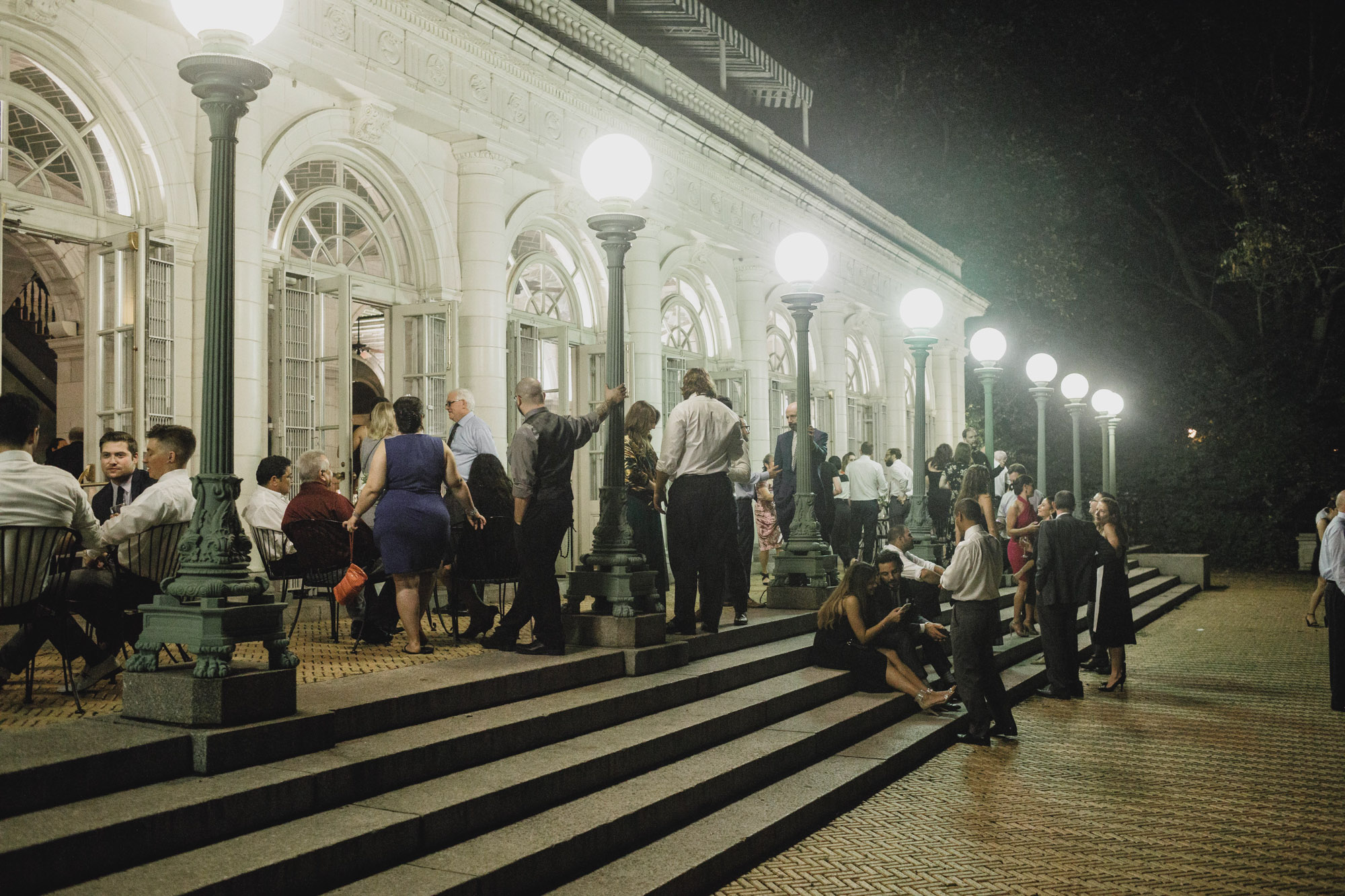 Prospect park boathouse wedding reception