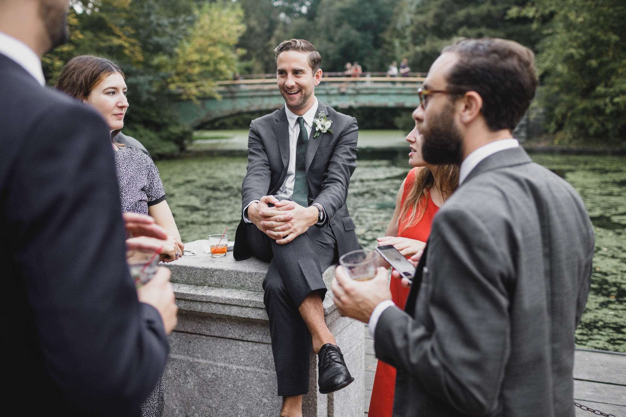 Prospect park boathouse wedding reception
