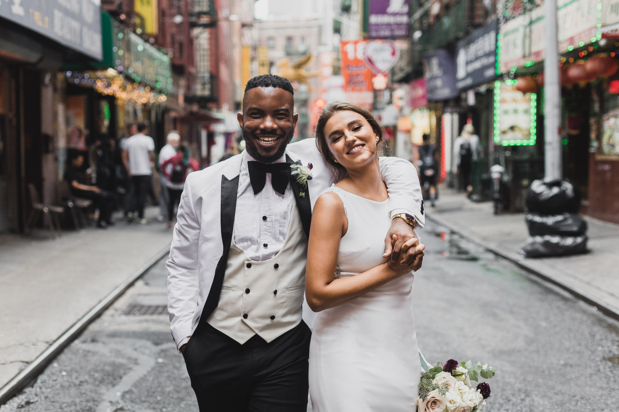Funky elopement in Soho