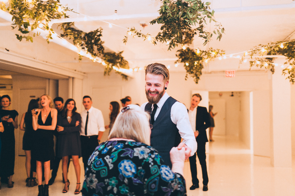 Wedding party at the Studio 450 Manhattan New York City