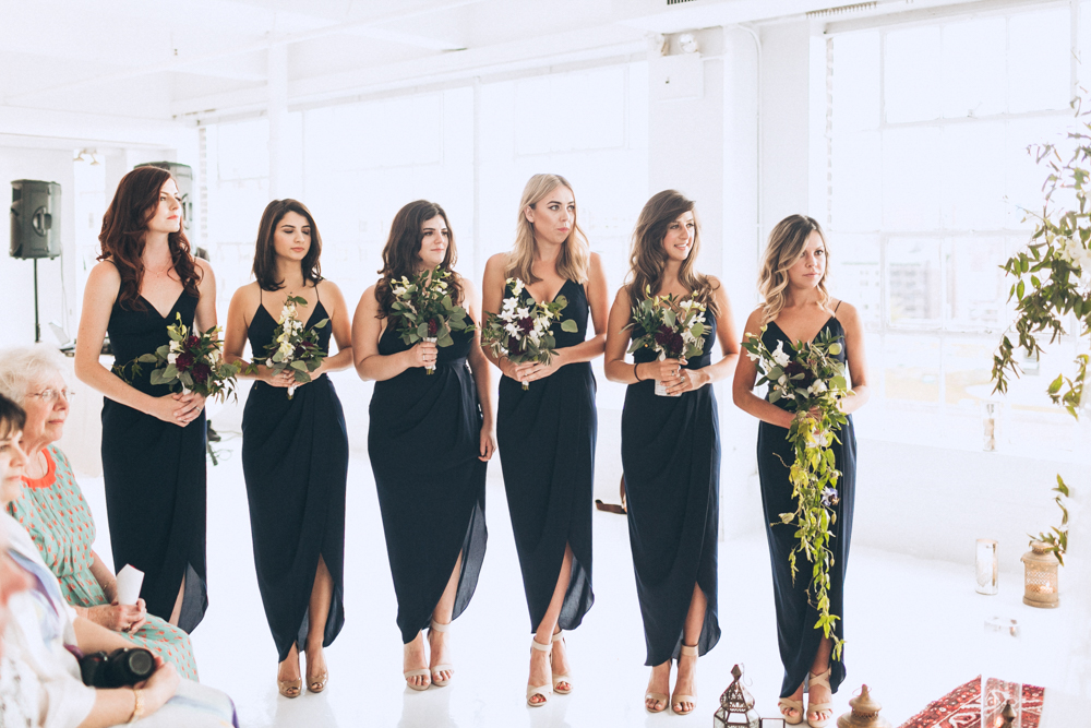 Wedding ceremony at the Studio 450 Manhattan New York City