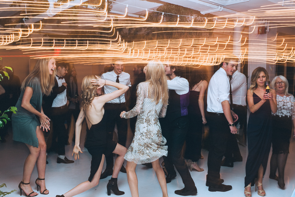 Wedding party at the Studio 450 Manhattan New York City