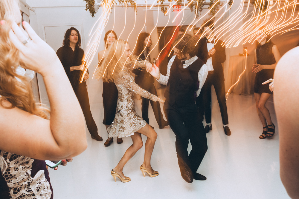 Wedding party at the Studio 450 Manhattan New York City