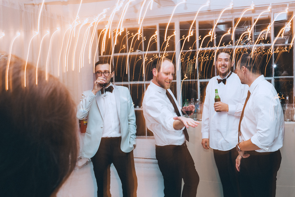 Wedding party at the Studio 450 Manhattan New York City