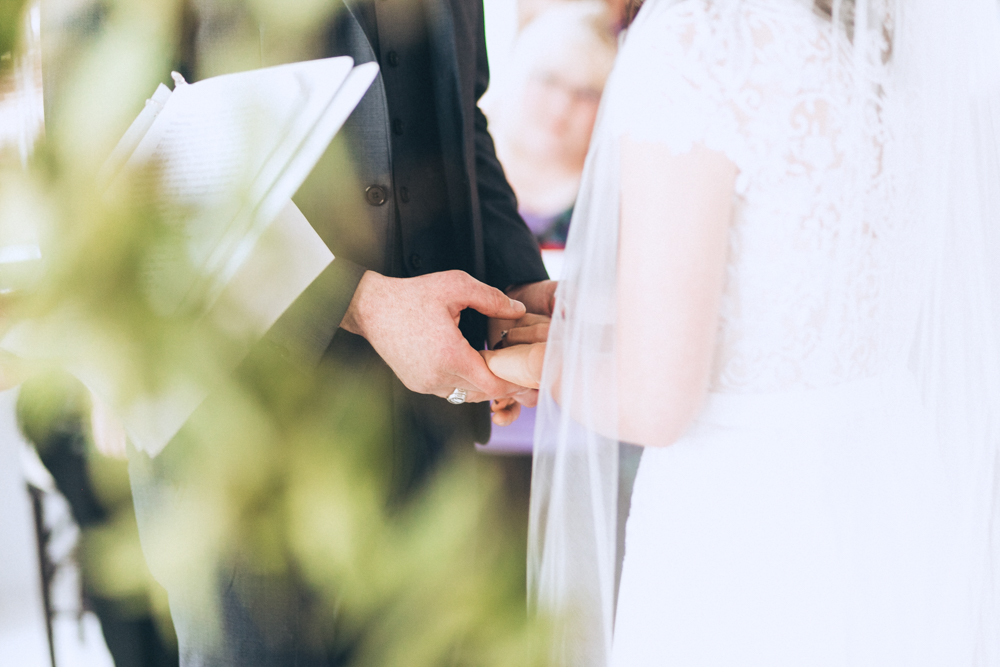 Wedding ceremony at the Studio 450 Manhattan New York City