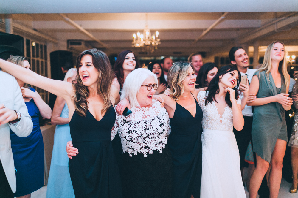 Wedding party at the Studio 450 Manhattan New York City