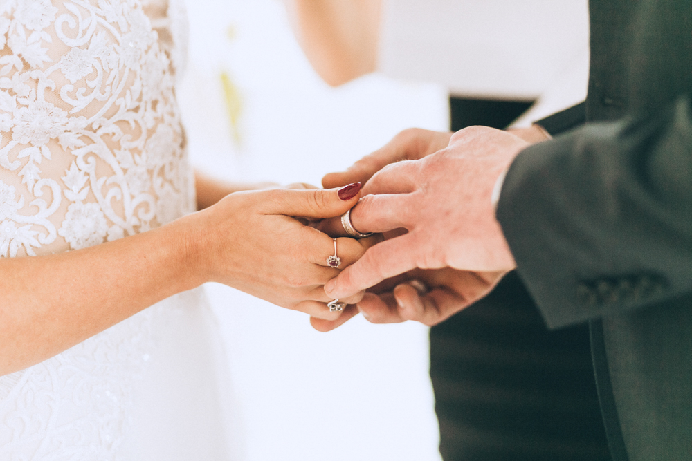 Wedding ceremony at the Studio 450 Manhattan New York City