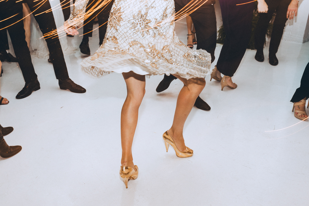 Wedding party at the Studio 450 Manhattan New York City