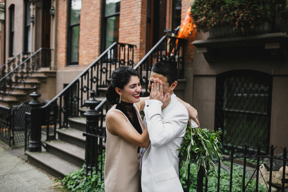 Funny moments from first look in Brooklyn Heights, Brooklyn NY