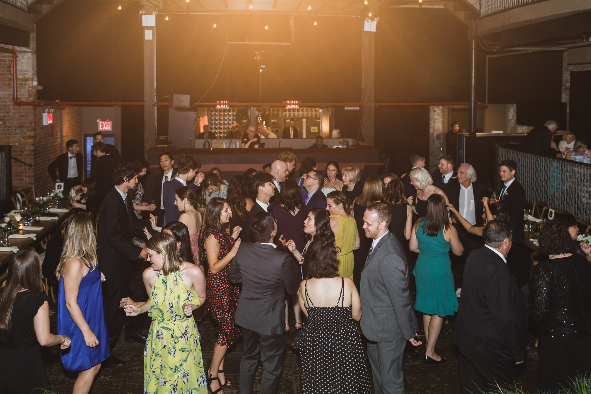 Music Hall of Williamsburg wedding reception, dancing. Wedding Williamsburg, brooklyn